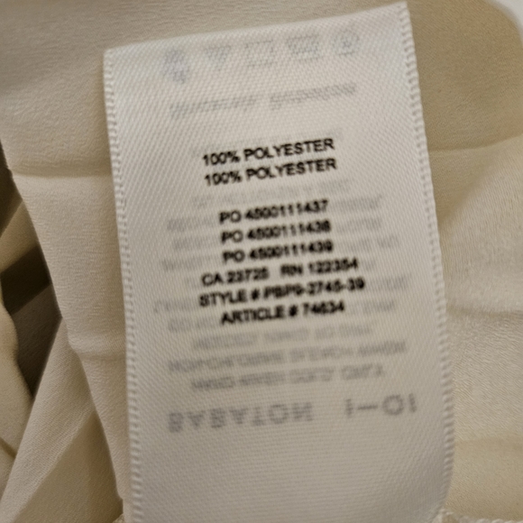 Babaton 1-01 Pleated Top - Picture 3 of 5